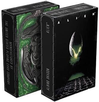 Albino Dragon Alien Playing Cards