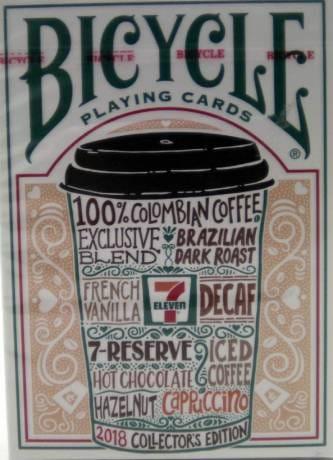 Bicycle 7-Eleven Coffee Collector Edition Playing Cards
