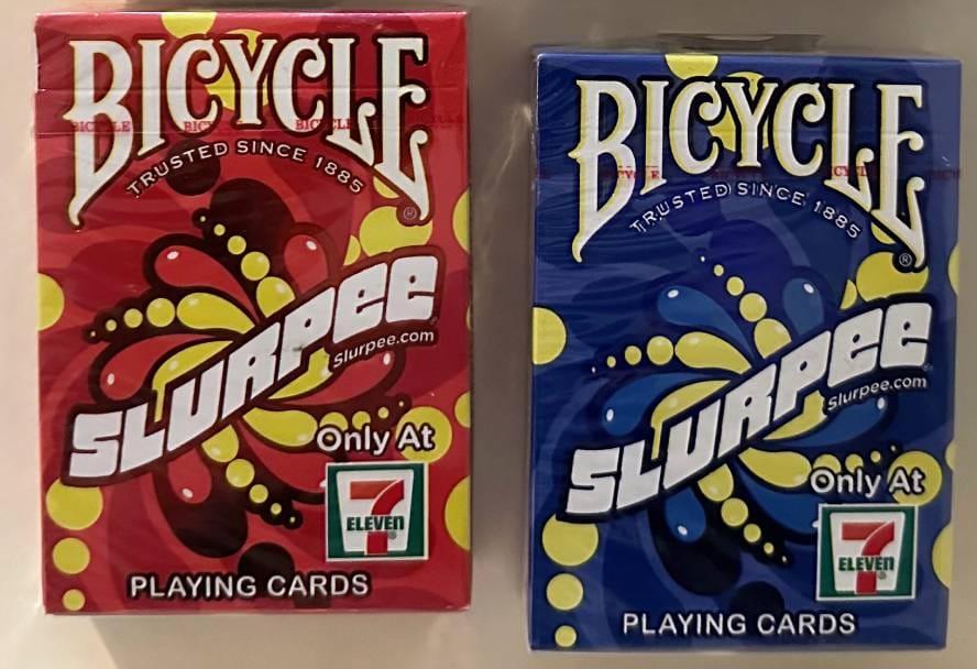 2020 Slurpee Blue/Red Playing Cards