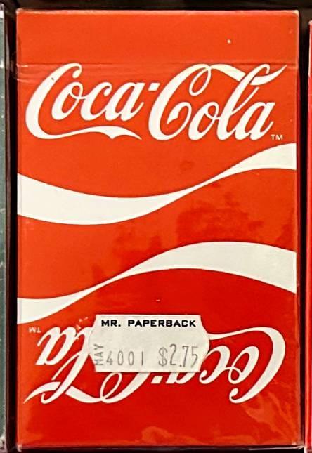 Bicycle Coca-Cola - plain white/red