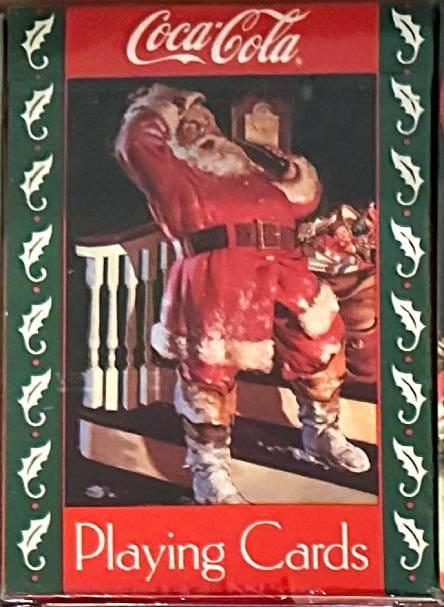 Bicycle Coca Cola - Santa looking right